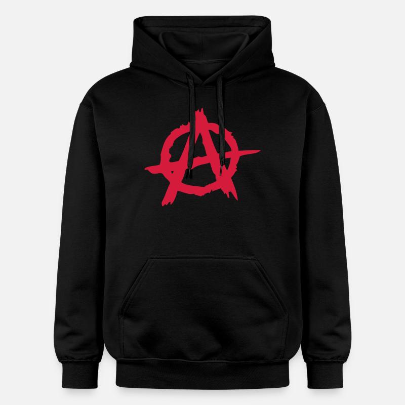 Anarchy - Sweat à capuche Softstyle® Gildan Unisexe - noir