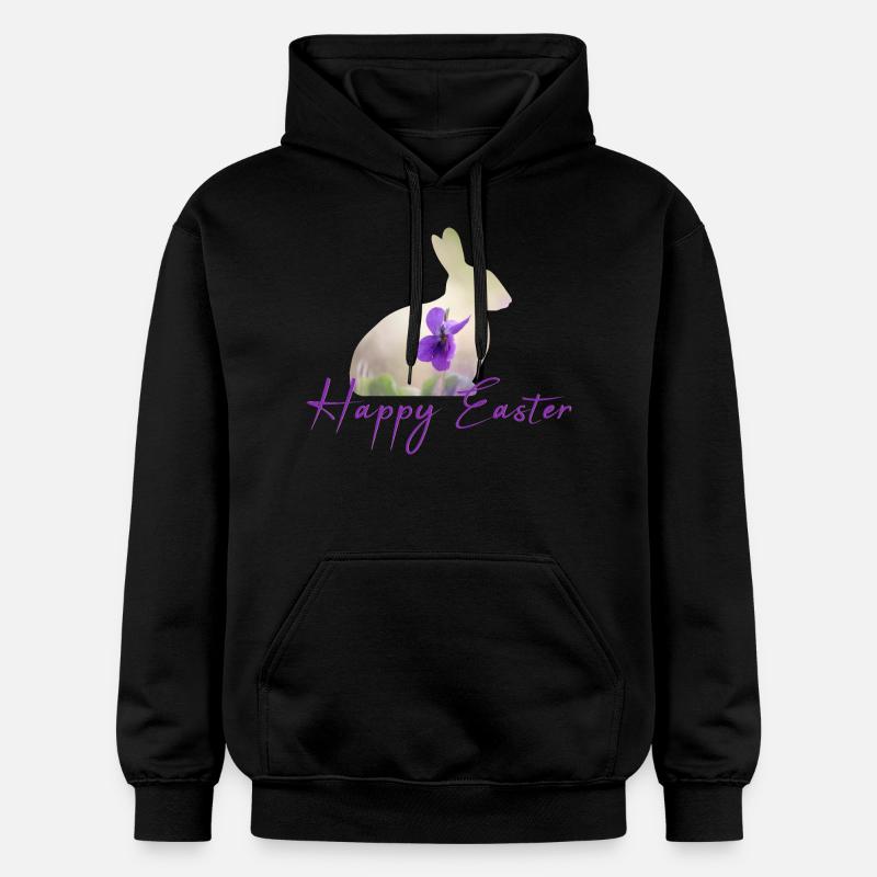 Joyeuses Pâques - Sweat à capuche Softstyle® Gildan Unisexe - noir