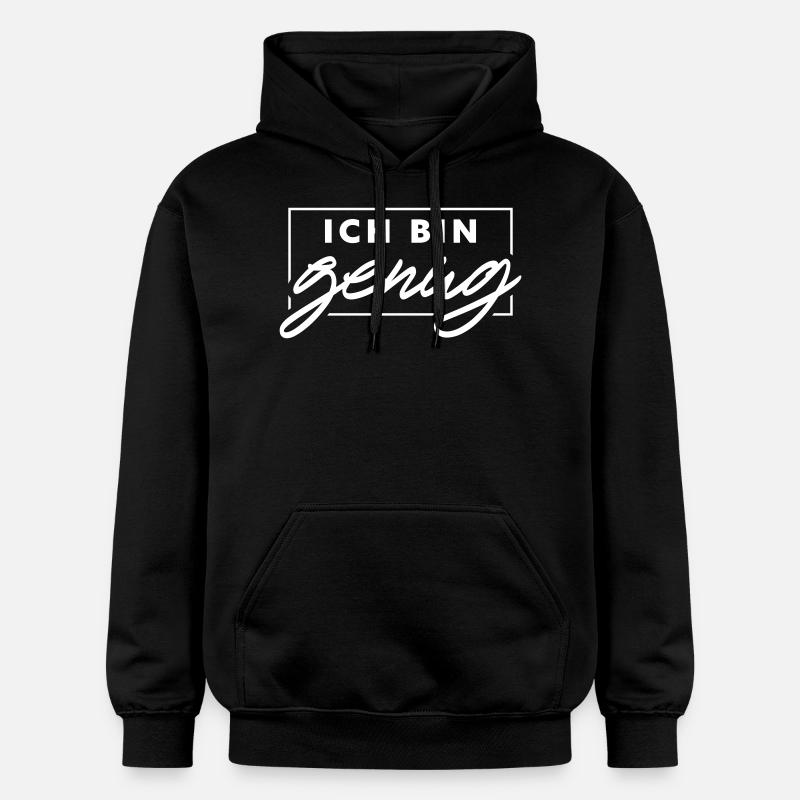Je suis assez - Sweat à capuche Softstyle® Gildan Unisexe - noir