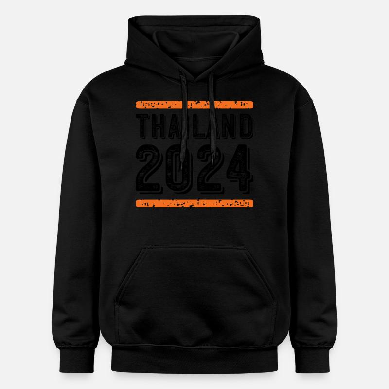 Millésime Thaïlande 2024 - Sweat à capuche Softstyle® Gildan Unisexe - noir