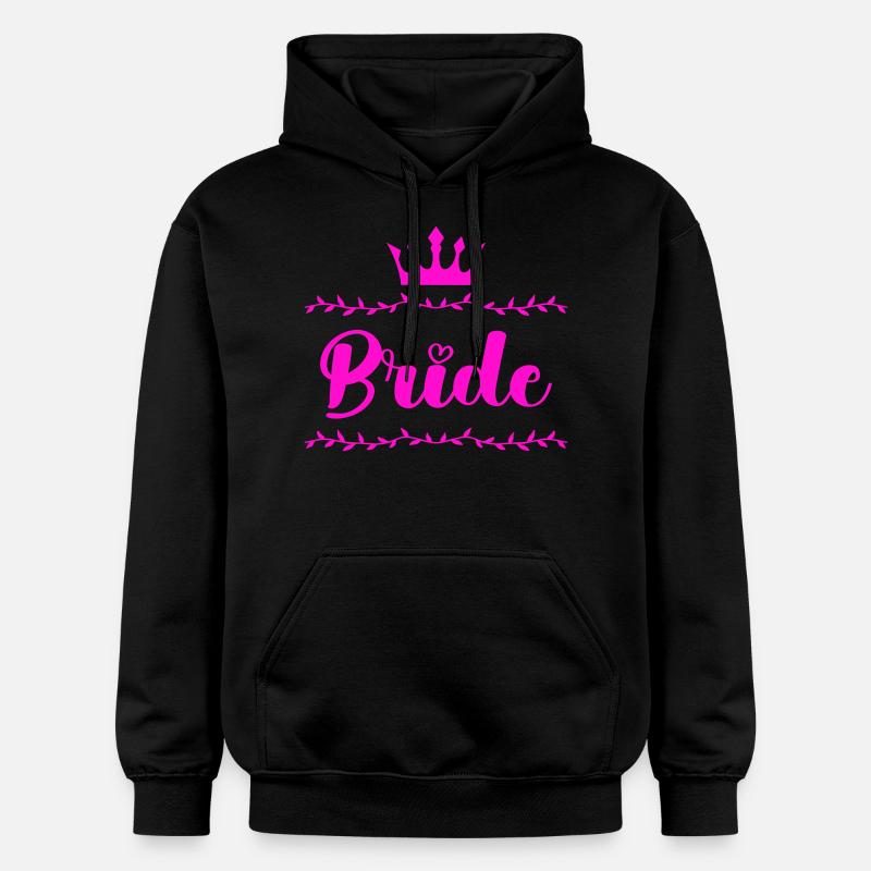 mariée - Sweat à capuche Softstyle® Gildan Unisexe - noir