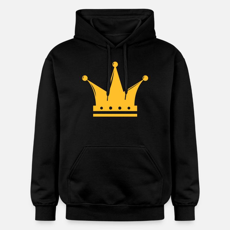 couronne - Sweat à capuche Softstyle® Gildan Unisexe - noir