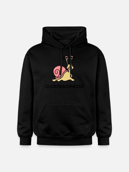 Zuckerschnecke - Gildan Unisex Softstyle® Midweight Hoodie - black