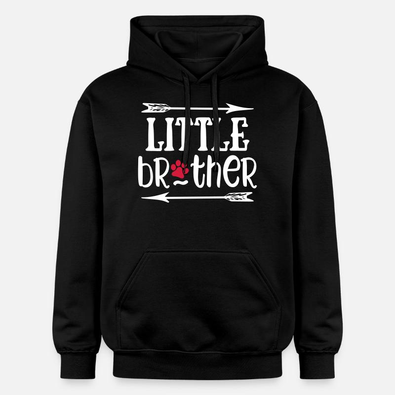 Petit frère - Sweat à capuche Softstyle® Gildan Unisexe - noir
