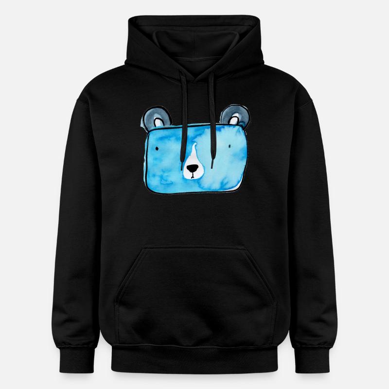 Bärli - Sweat à capuche Softstyle® Gildan Unisexe - noir