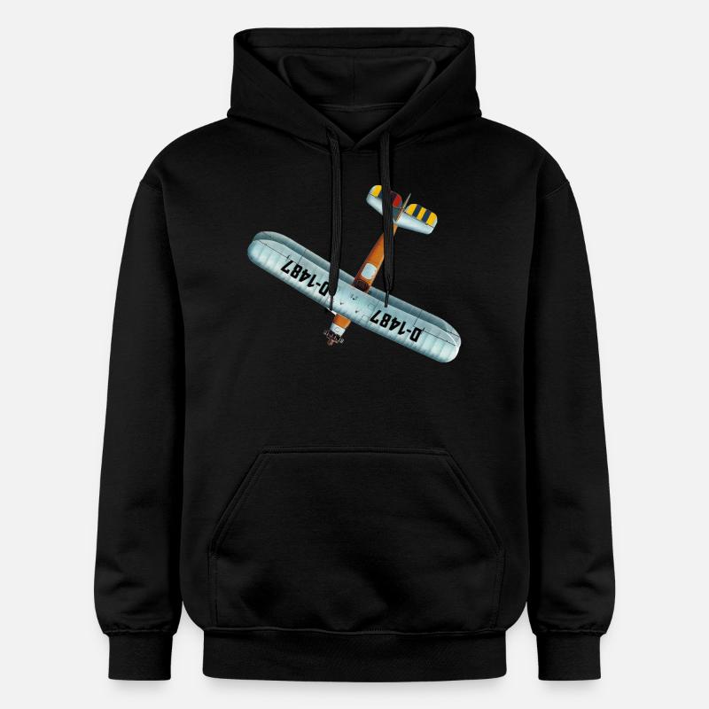 Udet Flieger 02 - Sweat à capuche Softstyle® Gildan Unisexe - noir