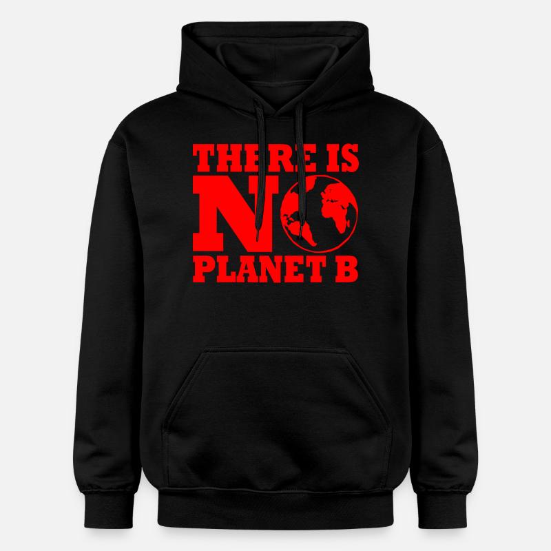 There is no planet B - Sweat à capuche Softstyle® Gildan Unisexe - noir
