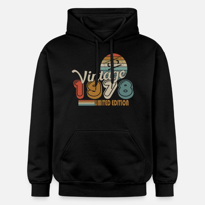 1978 - Sweat à capuche Softstyle® Gildan Unisexe - noir