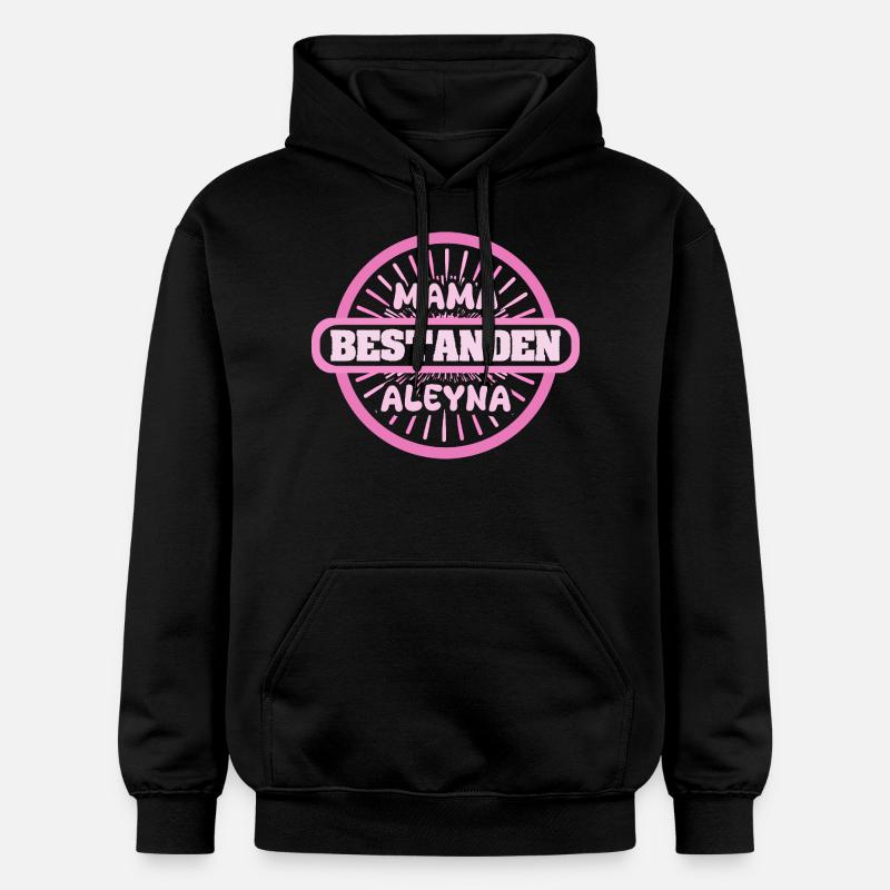 Prénom Aleyna - Sweat à capuche Softstyle® Gildan Unisexe - noir