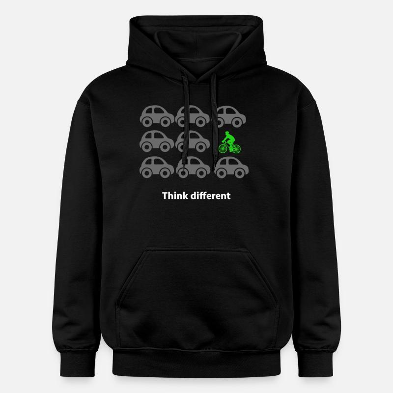 cyclisme - Sweat à capuche Softstyle® Gildan Unisexe - noir