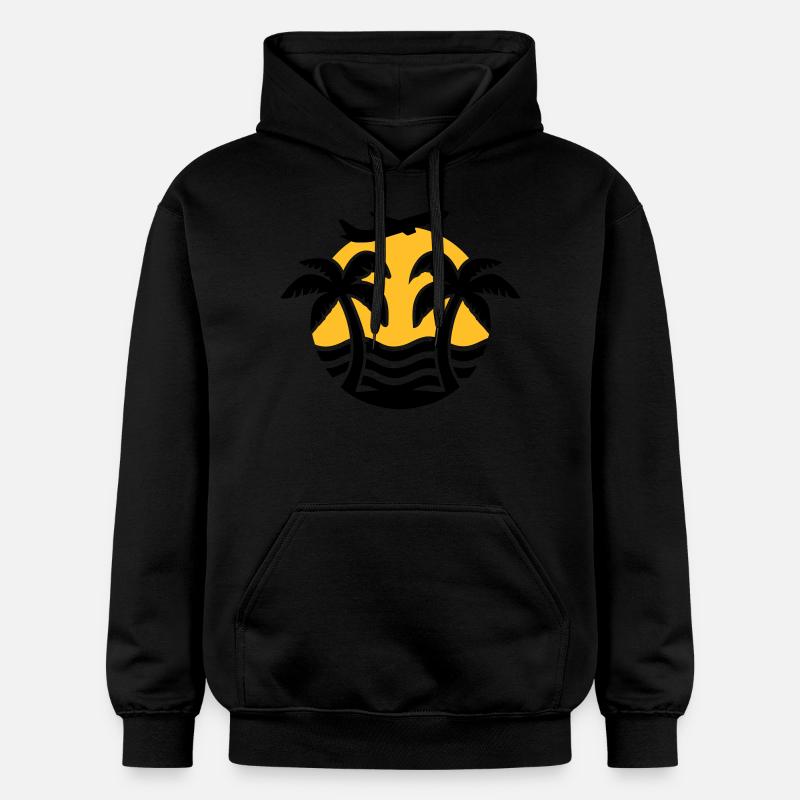 Vacances - Sweat à capuche Softstyle® Gildan Unisexe - noir