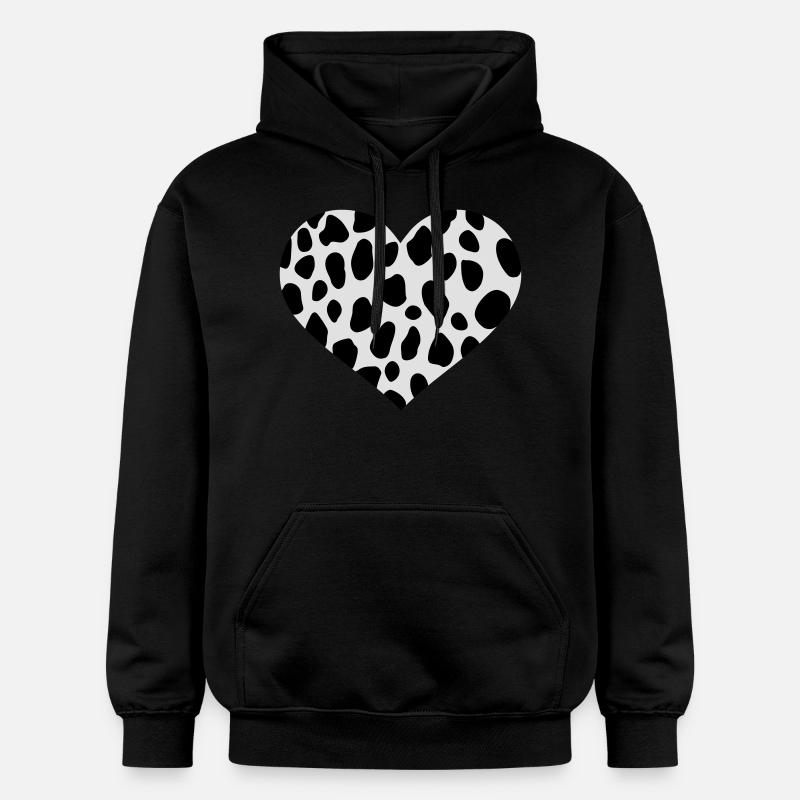 Dalmatien - Sweat à capuche Softstyle® Gildan Unisexe - noir