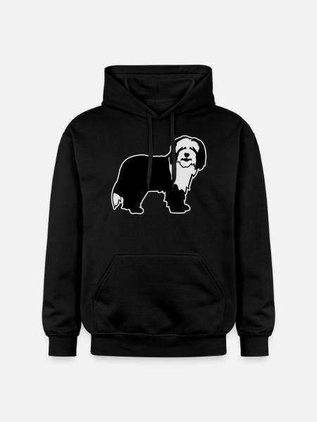 Bearded Collie - Sweat à capuche Softstyle® Gildan Unisexe - noir