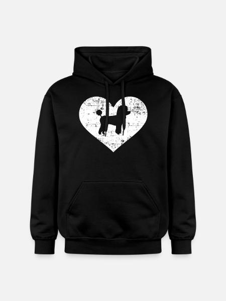 Caniche - Sweat à capuche Softstyle® Gildan Unisexe - noir
