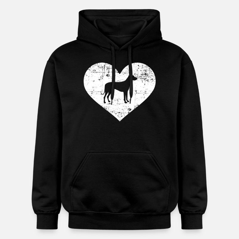 Rhodesian Ridgeback - Sweat à capuche Softstyle® Gildan Unisexe - noir