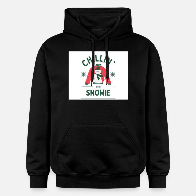 Snowie - Sweat à capuche Softstyle® Gildan Unisexe - noir