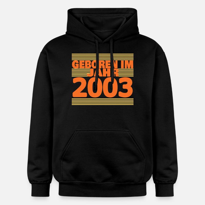 en 2003 - Sweat à capuche Softstyle® Gildan Unisexe - noir