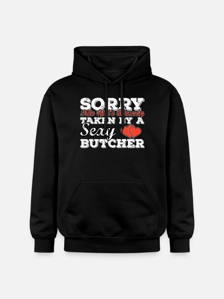 Butcher - Gildan Unisex Softstyle® Midweight Hoodie - Schwarz