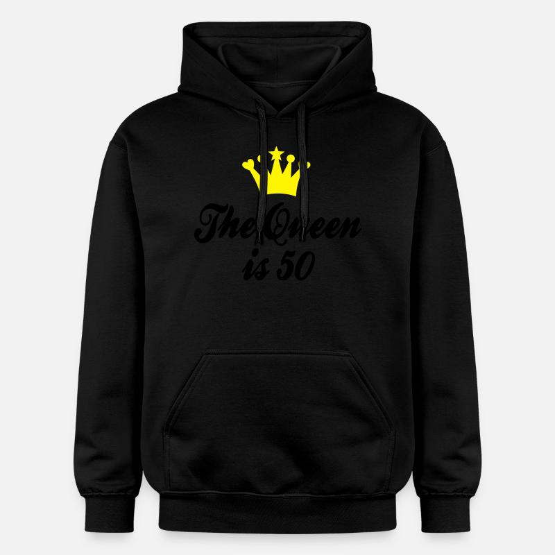 50 ans - Sweat à capuche Softstyle® Gildan Unisexe - noir