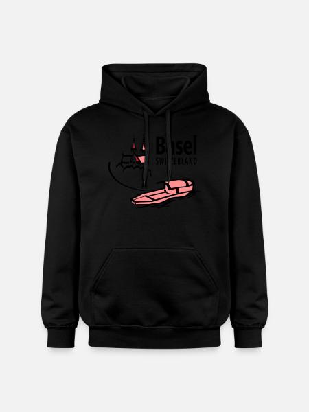 Faehri Muenster Basel - Gildan Unisex Softstyle® Midweight Hoodie - Schwarz