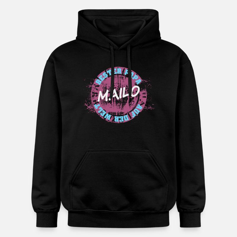 Fête des pères Mailo - Sweat à capuche Softstyle® Gildan Unisexe - noir