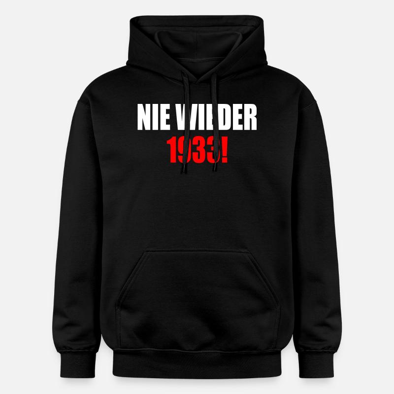 Plus jamais 1933 - Sweat à capuche Softstyle® Gildan Unisexe - noir