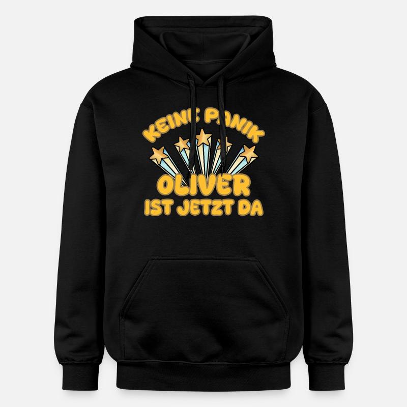 Oliver comme prénom - Sweat à capuche Softstyle® Gildan Unisexe - noir