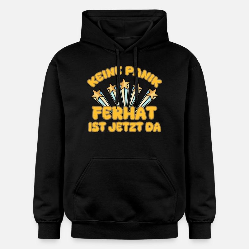 Prénom Ferhat - Sweat à capuche Softstyle® Gildan Unisexe - noir