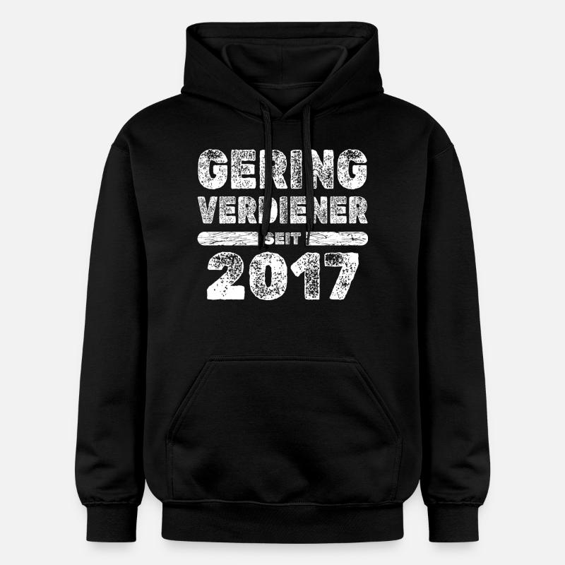 Millésime 2017 - Sweat à capuche Softstyle® Gildan Unisexe - noir
