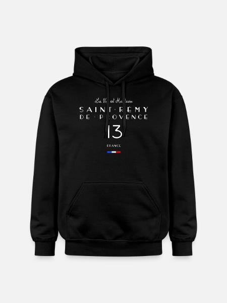 Saint-Rémy de Provence 13 Bouches-du-Rhone - Sweat à capuche Softstyle® Gildan Unisexe - noir