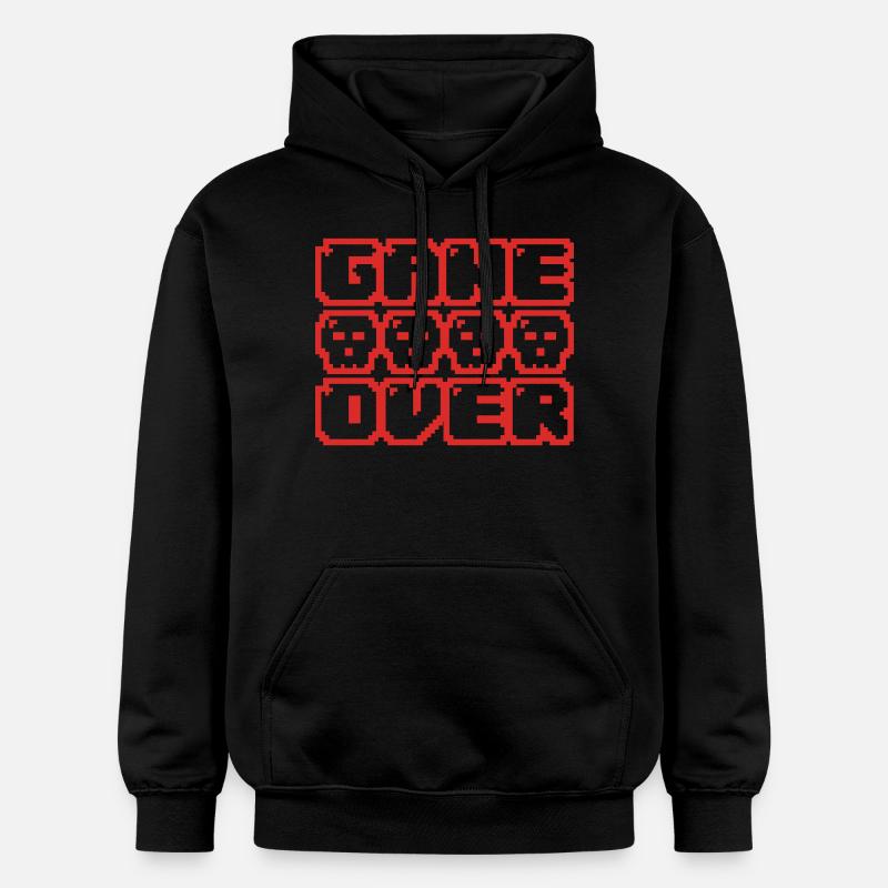 game over - Sweat à capuche Softstyle® Gildan Unisexe - noir