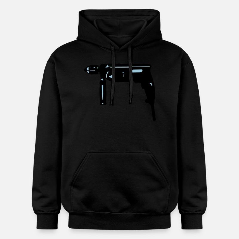 foret - Sweat à capuche Softstyle® Gildan Unisexe - noir