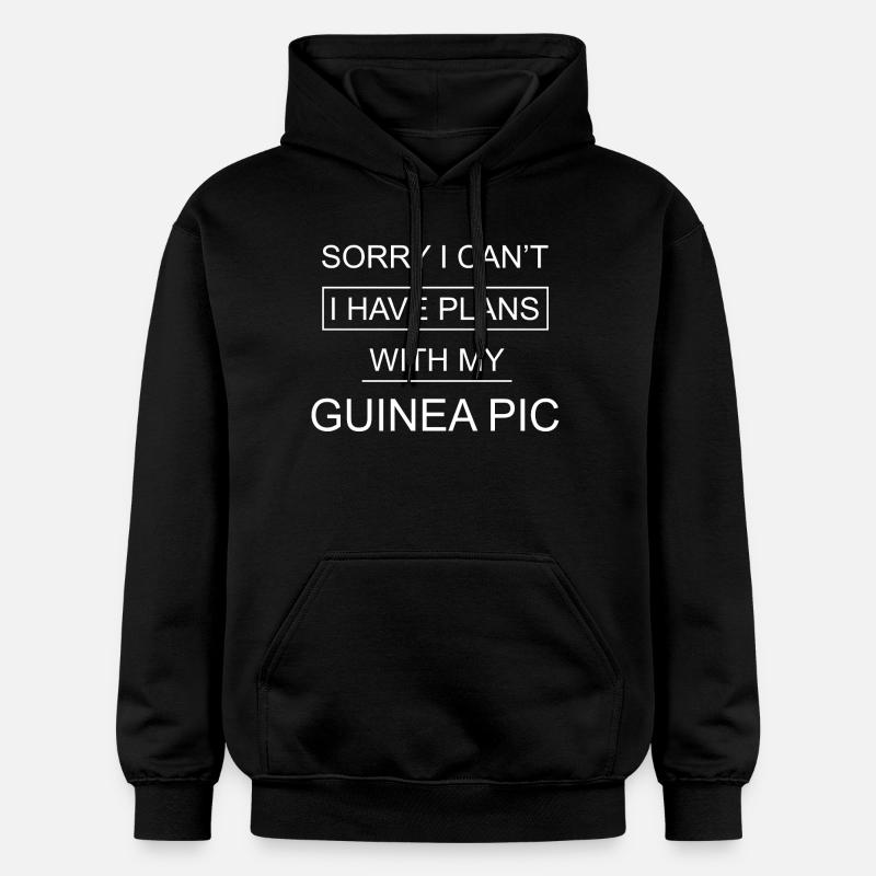 Porcins - Sweat à capuche Softstyle® Gildan Unisexe - noir