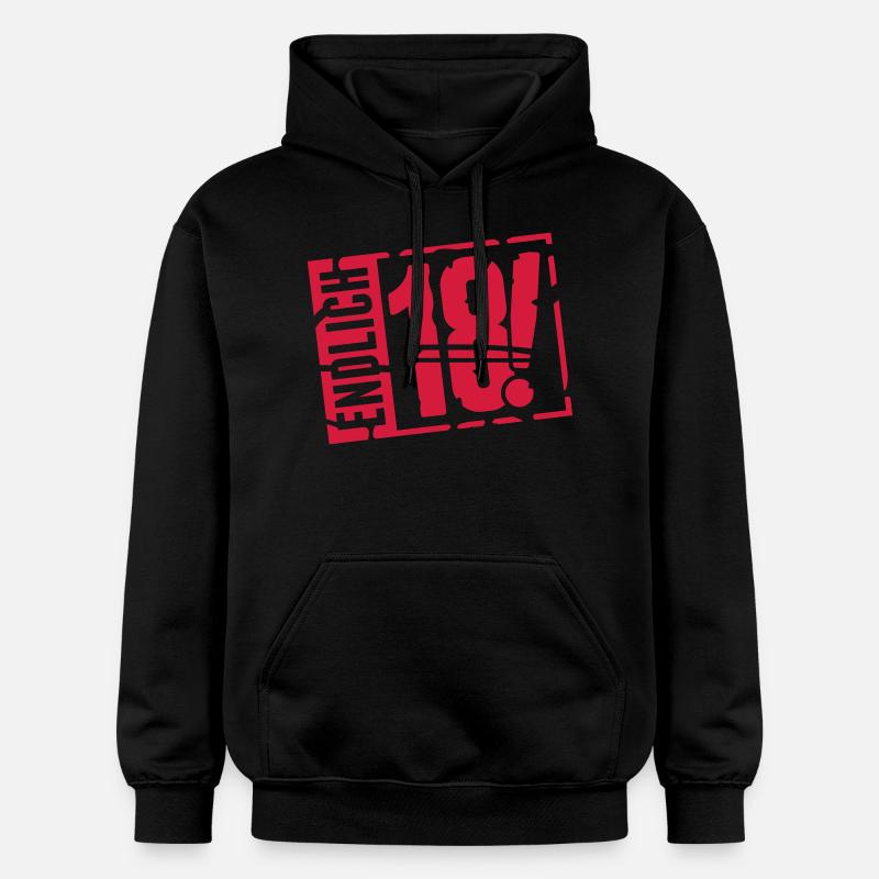 endlich_18_g1 - Sweat à capuche Softstyle® Gildan Unisexe - noir