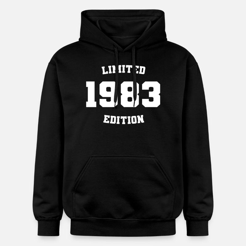 Édition limitée 1983 - Sweat à capuche Softstyle® Gildan Unisexe - noir