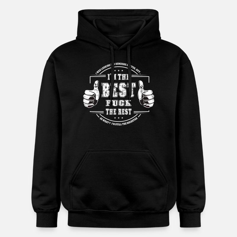 Je suis le meilleur - Sweat à capuche Softstyle® Gildan Unisexe - noir