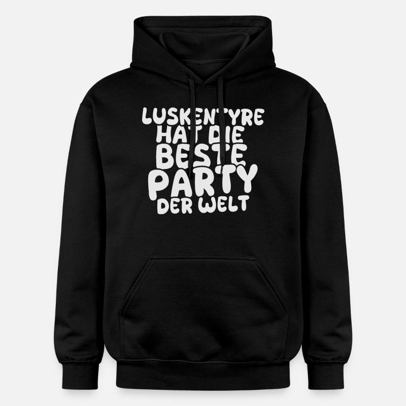 Destination de vacances Luskentyre - Sweat à capuche Softstyle® Gildan Unisexe - noir