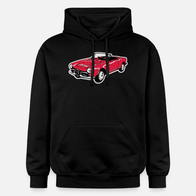 Oldtimer Cabrio (3 Col.) - Gildan Unisex Softstyle® Midweight Hoodie - black