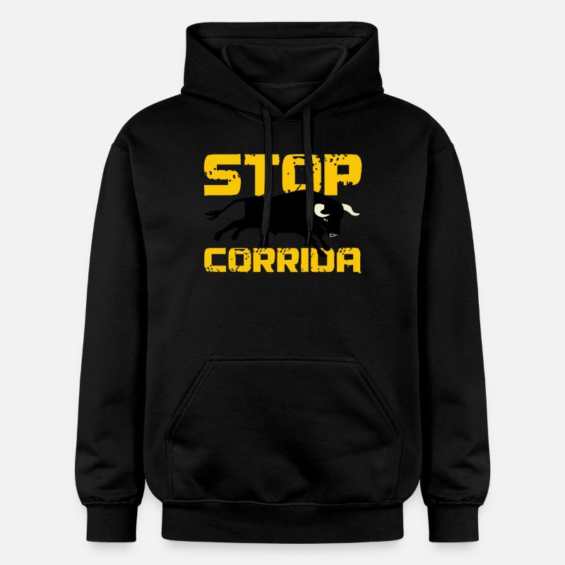 corrida - Sweat à capuche Softstyle® Gildan Unisexe - noir