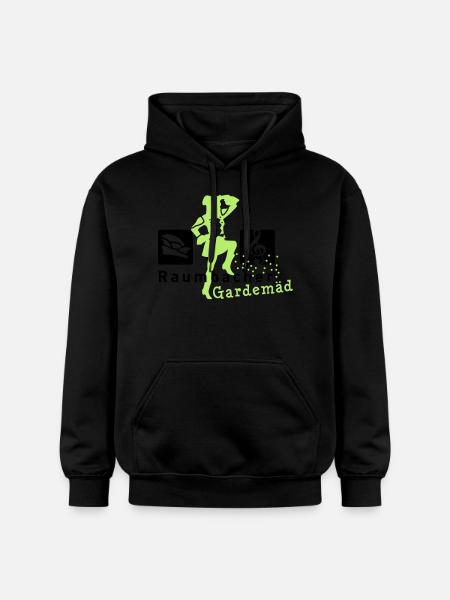 Space Bacher Garde3 - Gildan Unisex Softstyle® Midweight Hoodie - black
