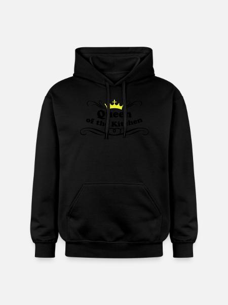Queen of the Kitchen - Gildan Unisex Softstyle® Midweight Hoodie - black