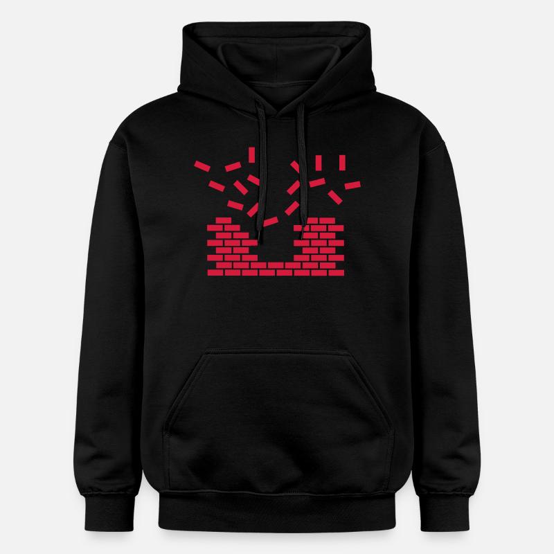 Wall Explosion - Sweat à capuche Softstyle® Gildan Unisexe - noir