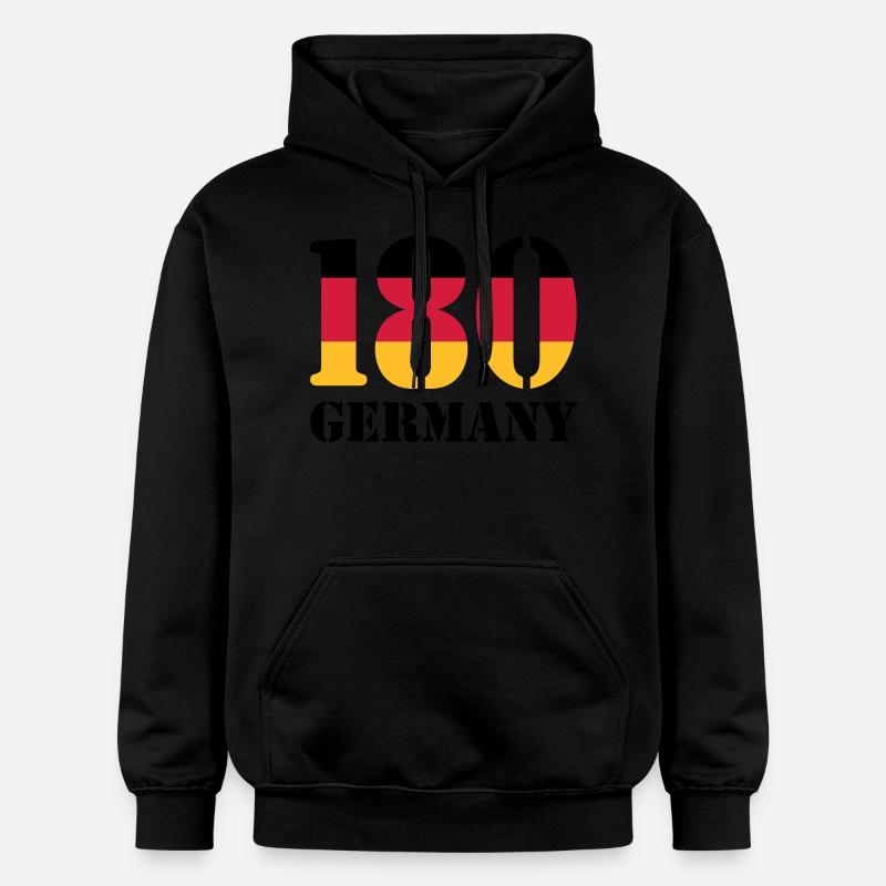 180 Germany - Gildan Unisex Softstyle® Midweight Hoodie - Schwarz
