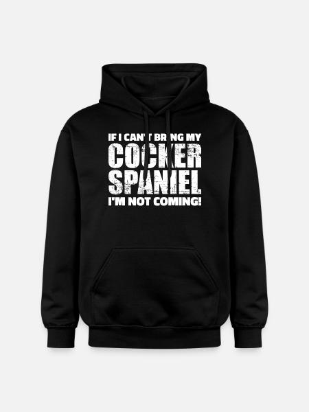 Cocker Spaniel - Sweat à capuche Softstyle® Gildan Unisexe - noir
