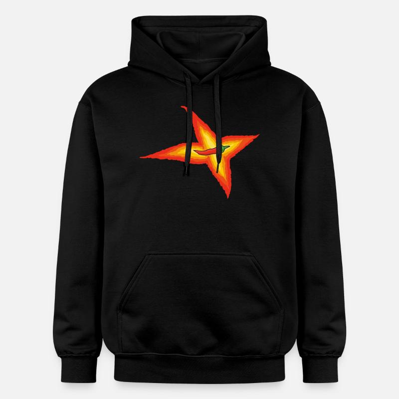 Piment oiseau - Sweat à capuche Softstyle® Gildan Unisexe - noir