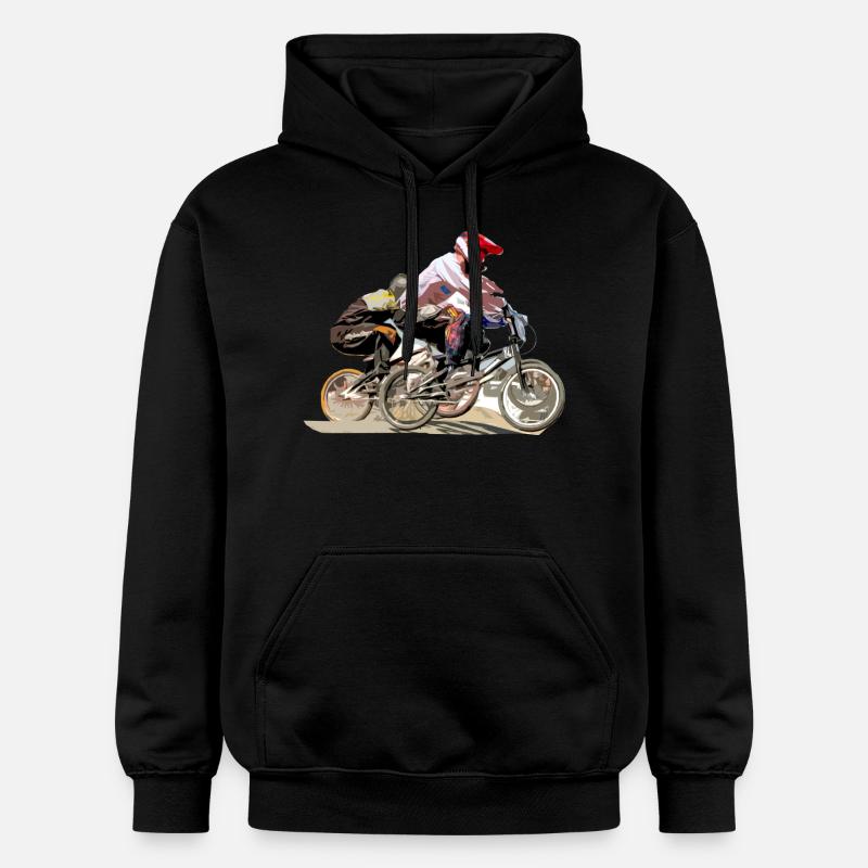 bmx - Sweat à capuche Softstyle® Gildan Unisexe - noir