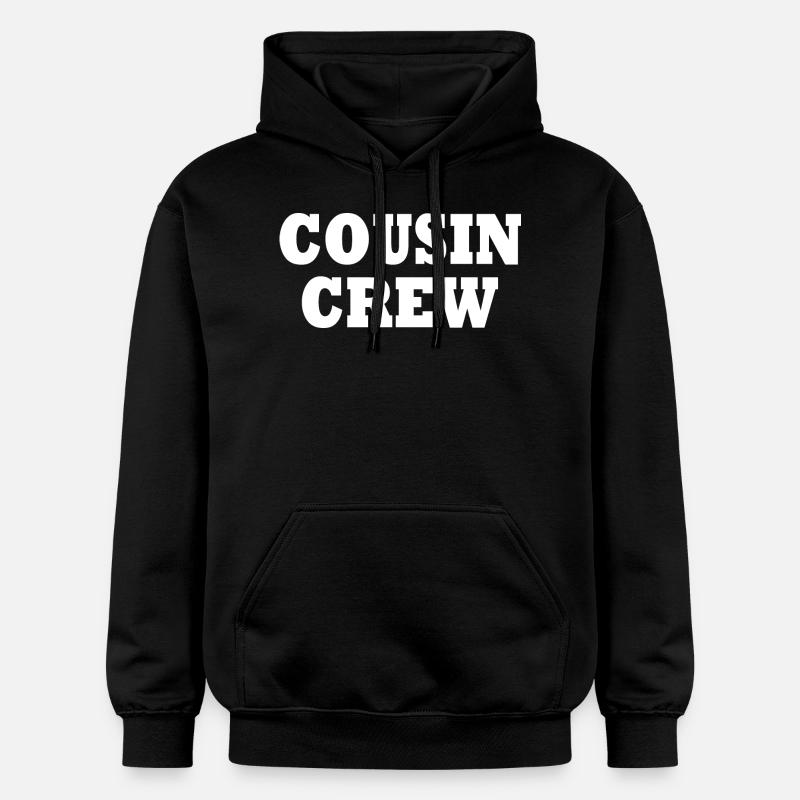 cousin crew - Sweat à capuche Softstyle® Gildan Unisexe - noir