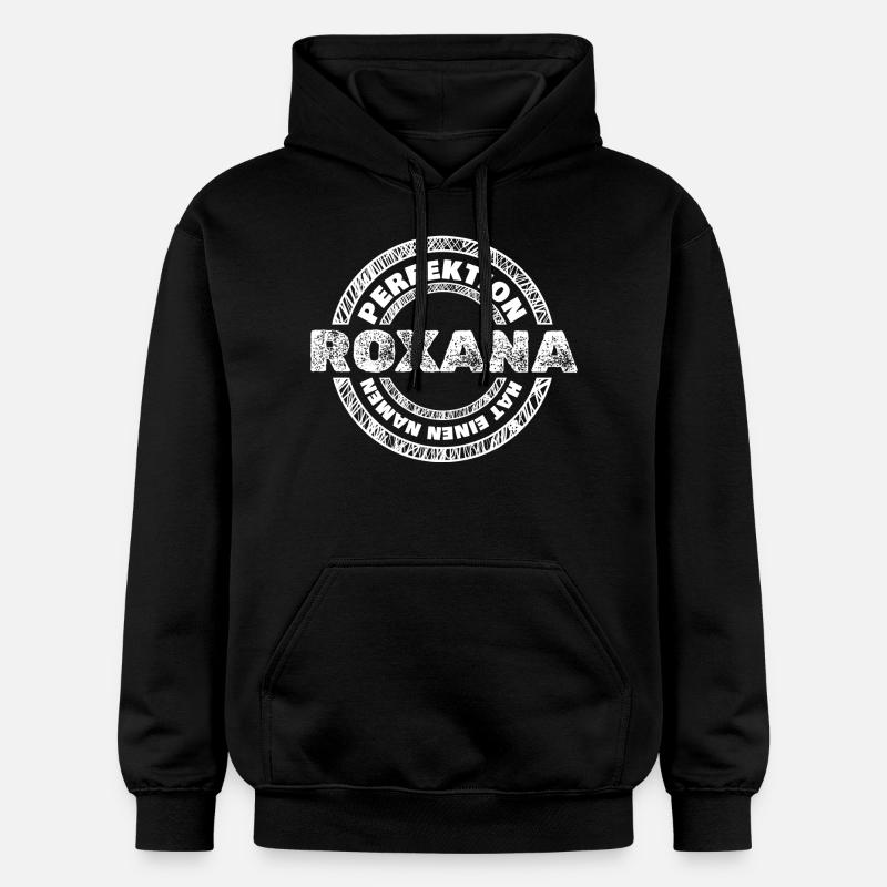 Roxana Roxana - Gildan Unisex Softstyle® Midweight Hoodie - black