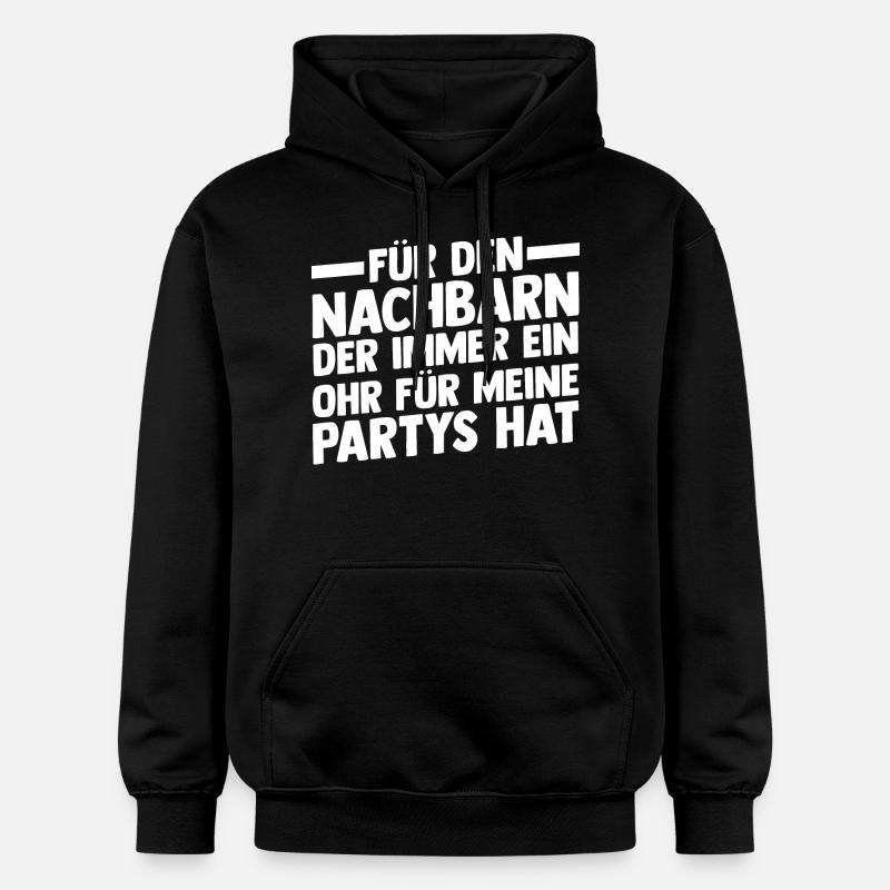 Quartier Meilleur voisin - Sweat à capuche Softstyle® Gildan Unisexe - noir