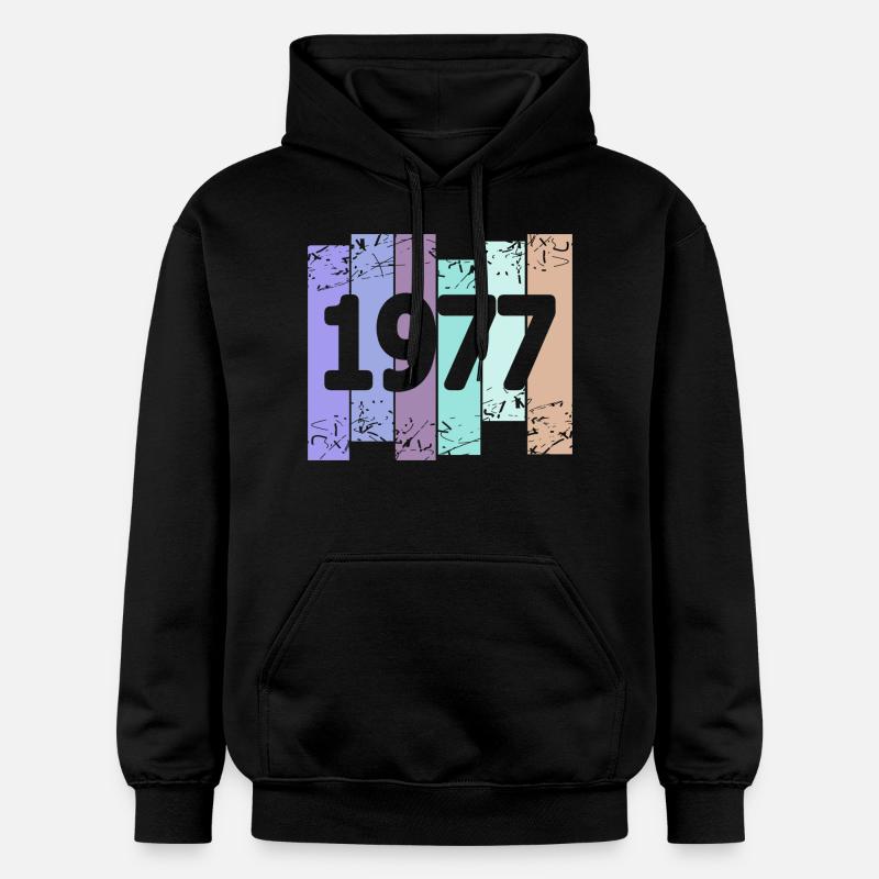 Oldtimer 1977 - Sweat à capuche Softstyle® Gildan Unisexe - noir